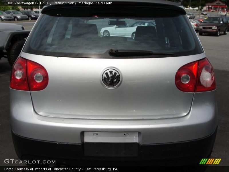Reflex Silver / Interlagos Plaid Cloth 2006 Volkswagen GTI 2.0T
