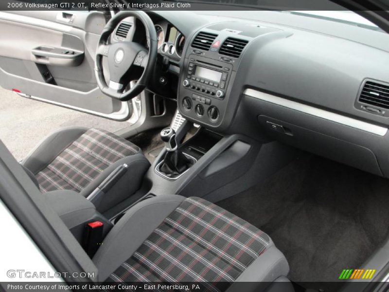 Reflex Silver / Interlagos Plaid Cloth 2006 Volkswagen GTI 2.0T