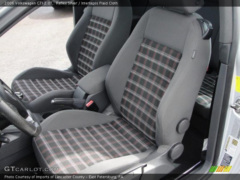 Reflex Silver / Interlagos Plaid Cloth 2006 Volkswagen GTI 2.0T