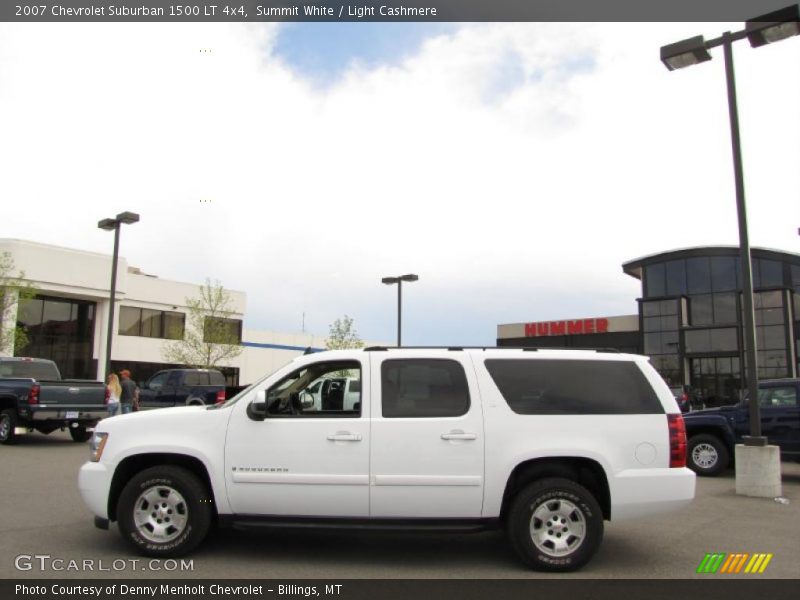 Summit White / Light Cashmere 2007 Chevrolet Suburban 1500 LT 4x4