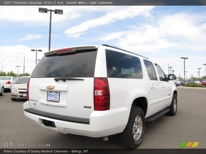Summit White / Light Cashmere 2007 Chevrolet Suburban 1500 LT 4x4