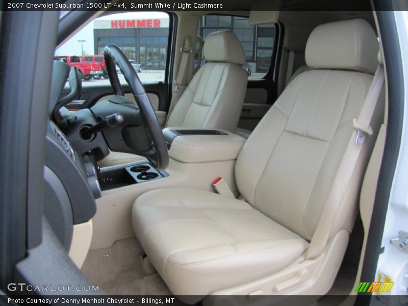 Summit White / Light Cashmere 2007 Chevrolet Suburban 1500 LT 4x4