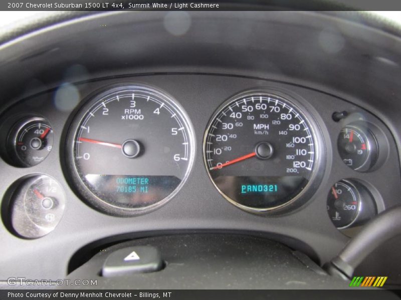 Summit White / Light Cashmere 2007 Chevrolet Suburban 1500 LT 4x4