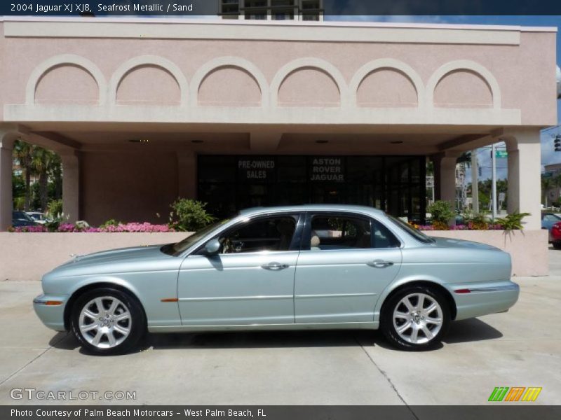 Seafrost Metallic / Sand 2004 Jaguar XJ XJ8