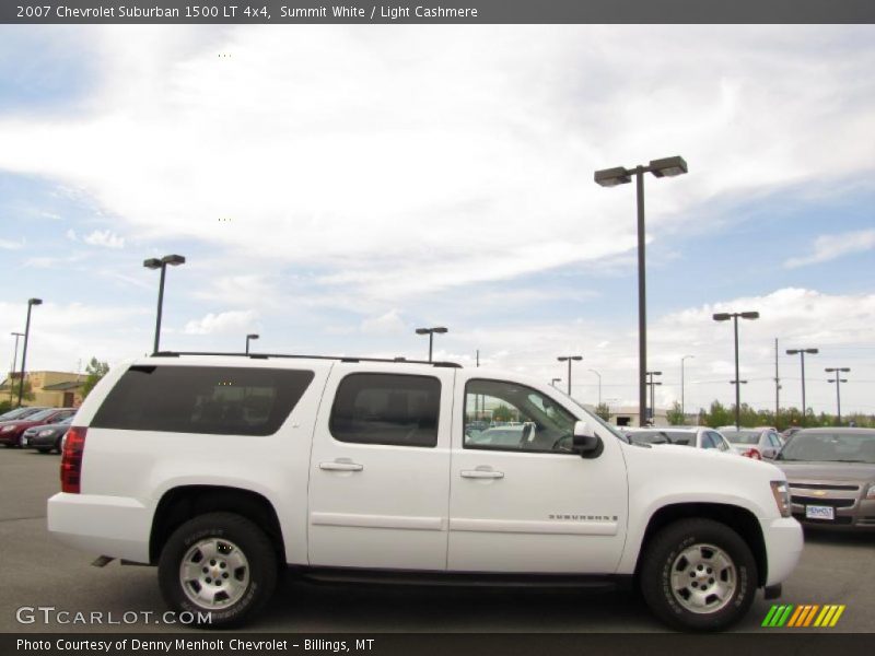 Summit White / Light Cashmere 2007 Chevrolet Suburban 1500 LT 4x4