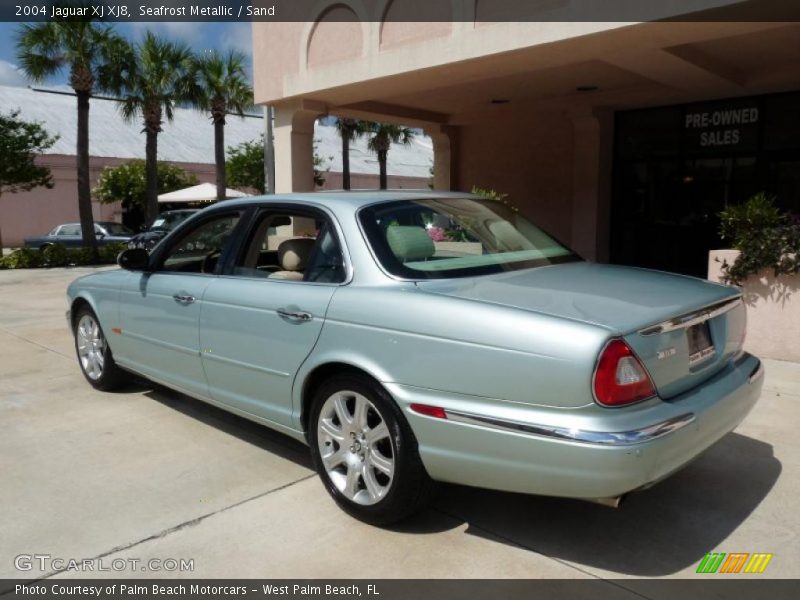 Seafrost Metallic / Sand 2004 Jaguar XJ XJ8