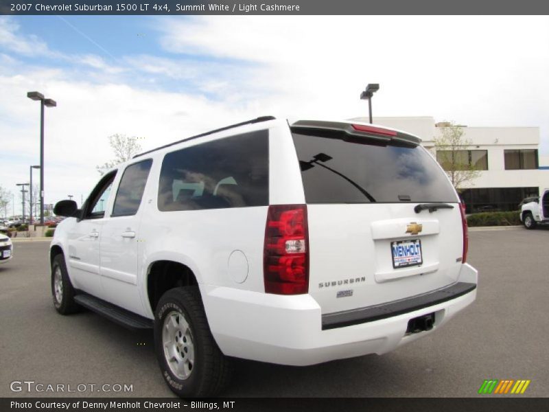 Summit White / Light Cashmere 2007 Chevrolet Suburban 1500 LT 4x4