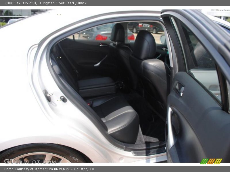 Tungsten Silver Pearl / Black 2008 Lexus IS 250