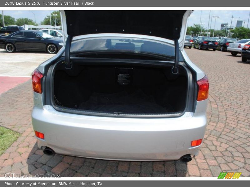 Tungsten Silver Pearl / Black 2008 Lexus IS 250