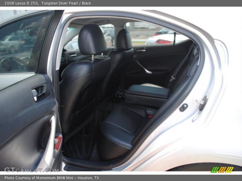 Tungsten Silver Pearl / Black 2008 Lexus IS 250
