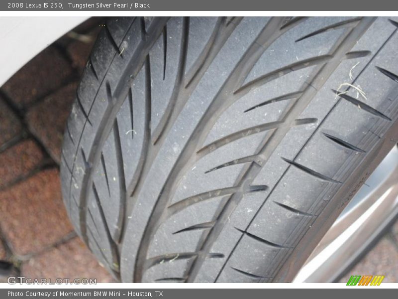 Tungsten Silver Pearl / Black 2008 Lexus IS 250