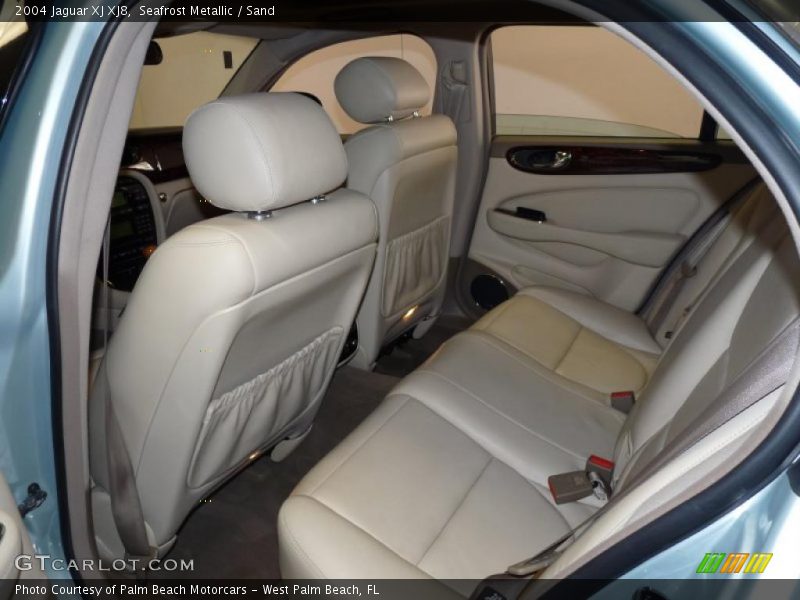 Seafrost Metallic / Sand 2004 Jaguar XJ XJ8