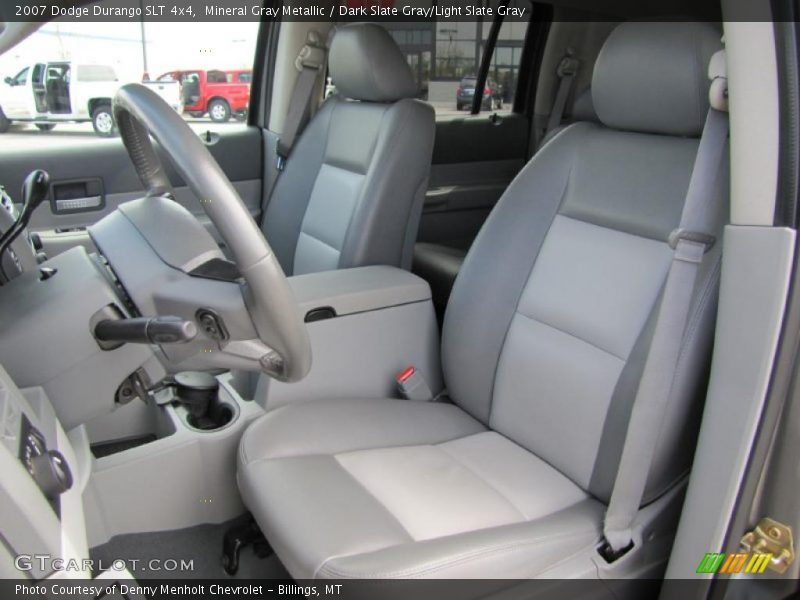 Mineral Gray Metallic / Dark Slate Gray/Light Slate Gray 2007 Dodge Durango SLT 4x4