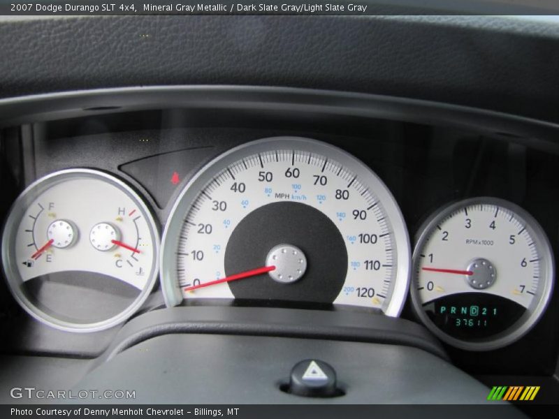 Mineral Gray Metallic / Dark Slate Gray/Light Slate Gray 2007 Dodge Durango SLT 4x4