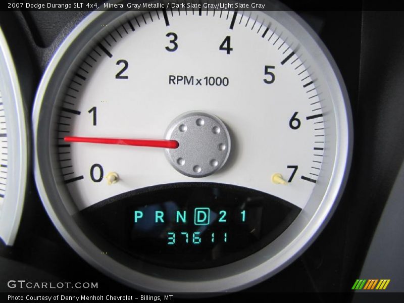 Mineral Gray Metallic / Dark Slate Gray/Light Slate Gray 2007 Dodge Durango SLT 4x4