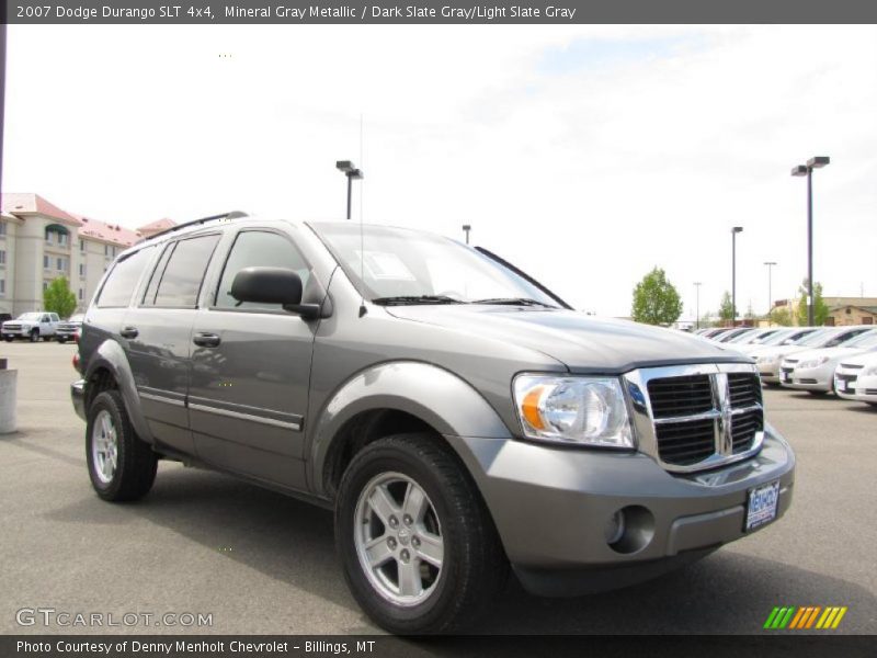 Mineral Gray Metallic / Dark Slate Gray/Light Slate Gray 2007 Dodge Durango SLT 4x4