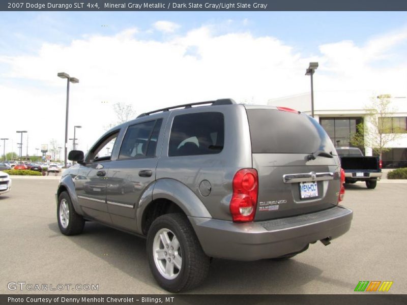 Mineral Gray Metallic / Dark Slate Gray/Light Slate Gray 2007 Dodge Durango SLT 4x4