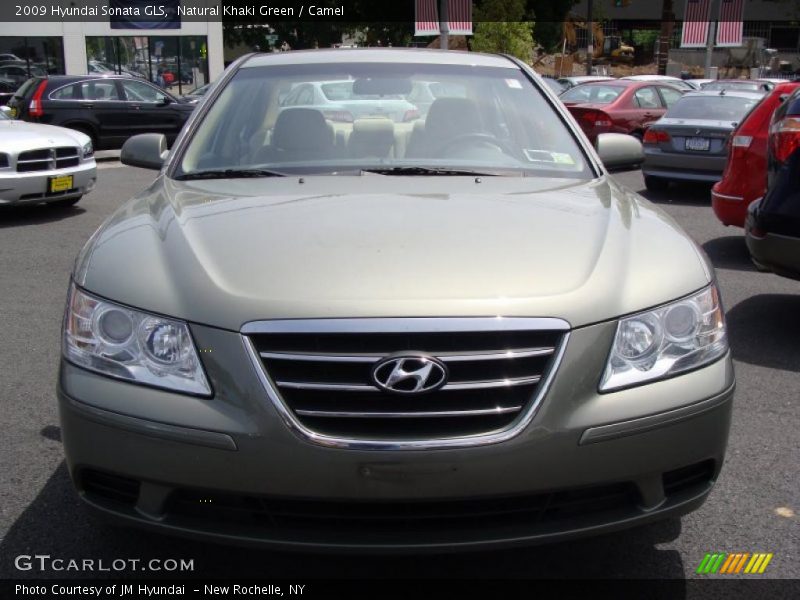 Natural Khaki Green / Camel 2009 Hyundai Sonata GLS