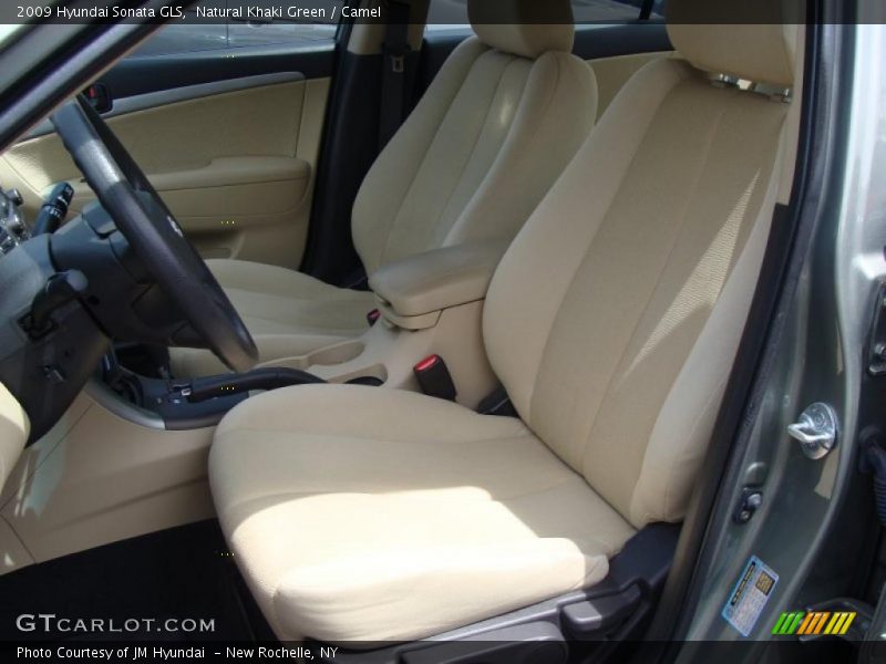 Natural Khaki Green / Camel 2009 Hyundai Sonata GLS
