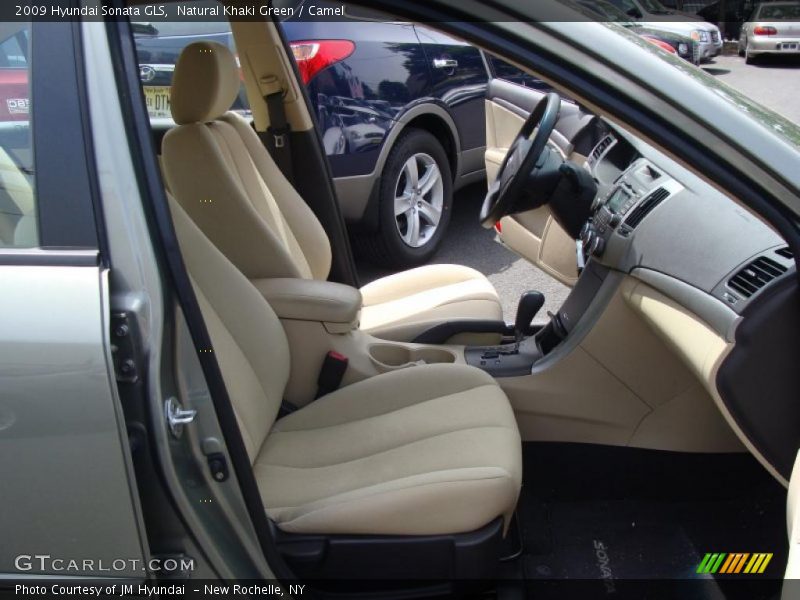 Natural Khaki Green / Camel 2009 Hyundai Sonata GLS