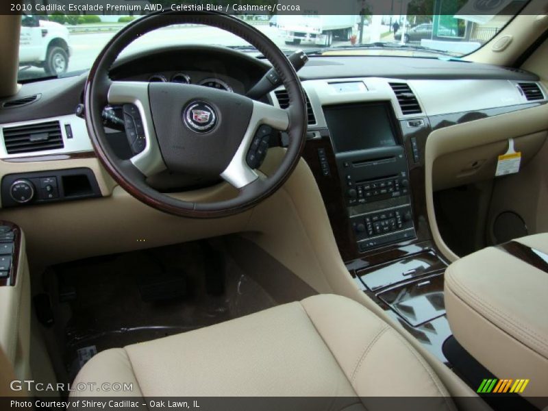 Dashboard of 2010 Escalade Premium AWD