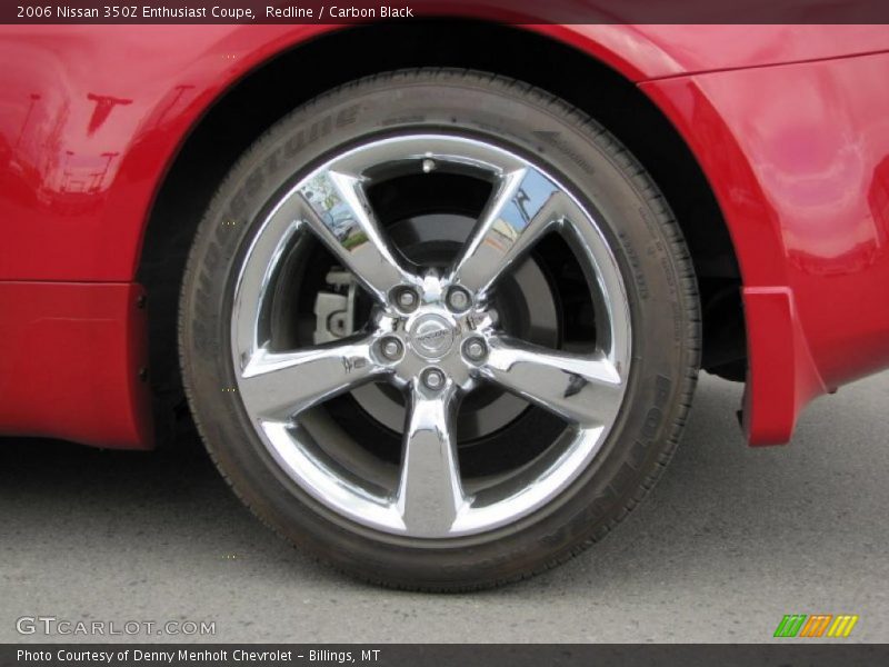 Redline / Carbon Black 2006 Nissan 350Z Enthusiast Coupe
