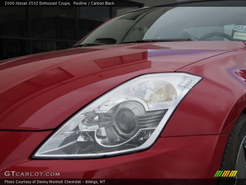 Redline / Carbon Black 2006 Nissan 350Z Enthusiast Coupe