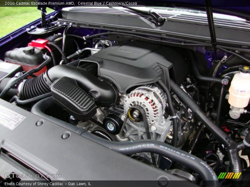  2010 Escalade Premium AWD Engine - 6.2 Liter OHV 16-Valve VVT Flex-Fuel V8