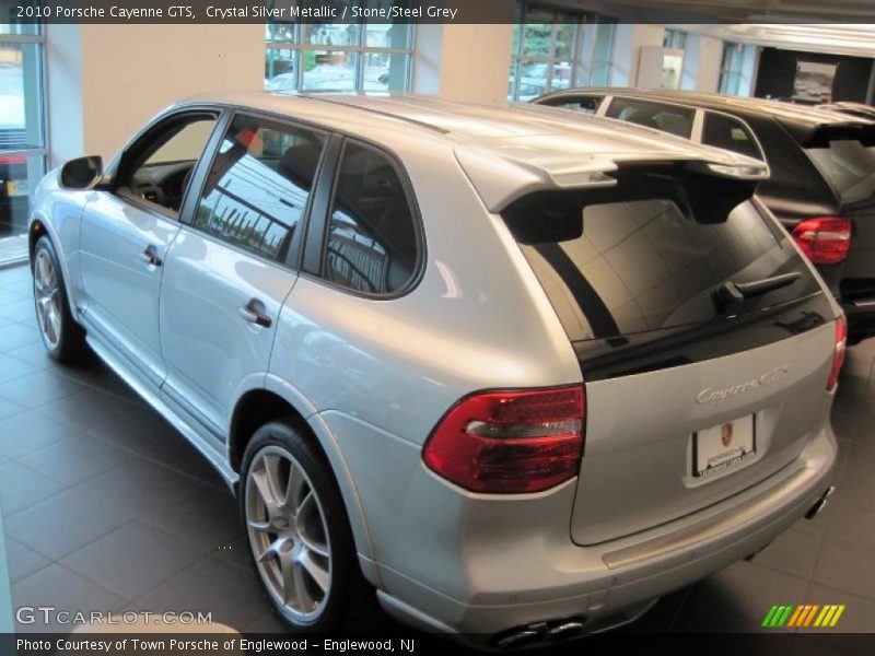 Crystal Silver Metallic / Stone/Steel Grey 2010 Porsche Cayenne GTS