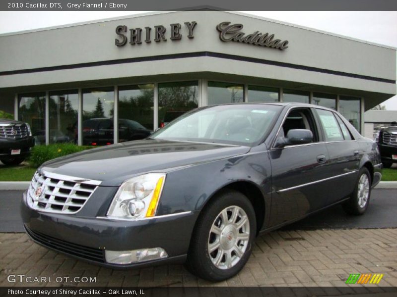 Grey Flannel / Ebony 2010 Cadillac DTS