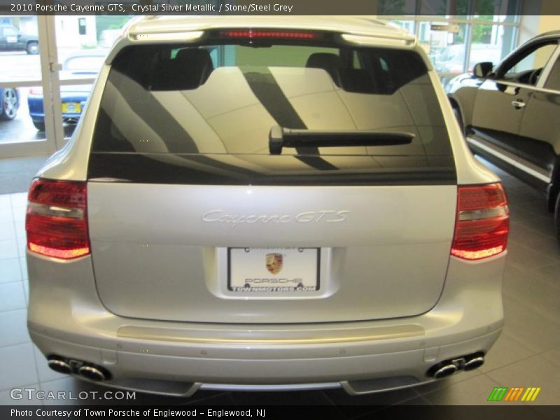 Crystal Silver Metallic / Stone/Steel Grey 2010 Porsche Cayenne GTS