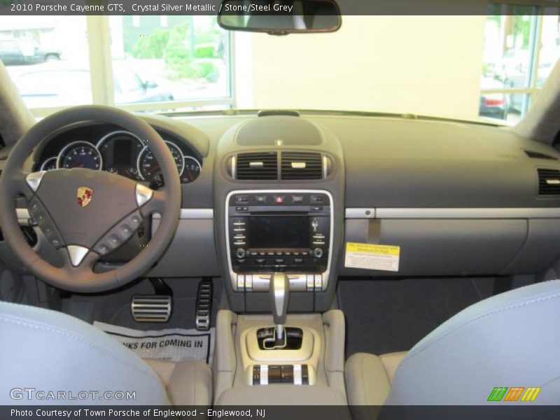 Crystal Silver Metallic / Stone/Steel Grey 2010 Porsche Cayenne GTS