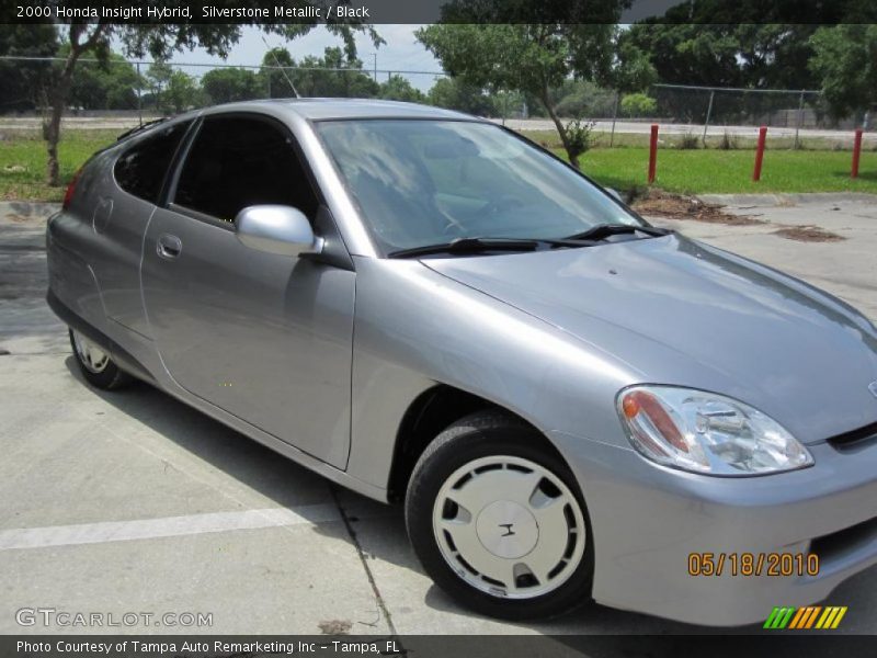 Silverstone Metallic / Black 2000 Honda Insight Hybrid
