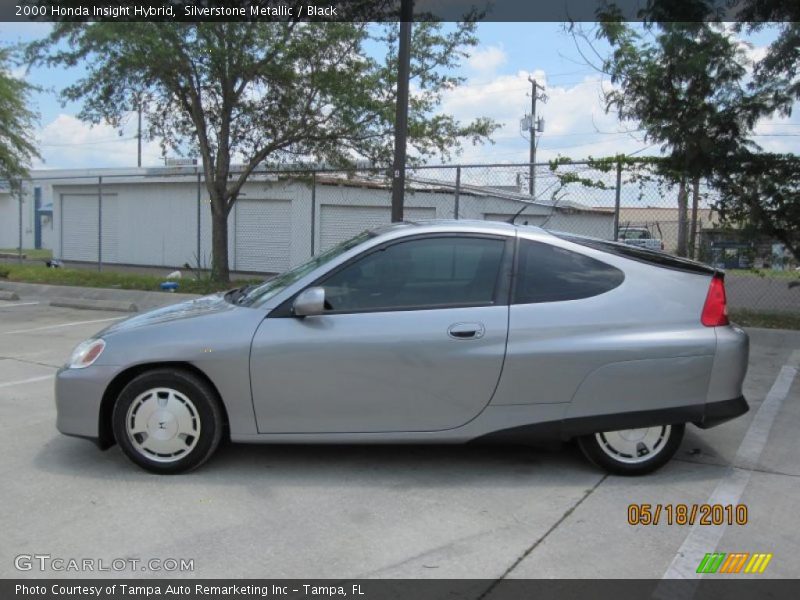 Silverstone Metallic / Black 2000 Honda Insight Hybrid