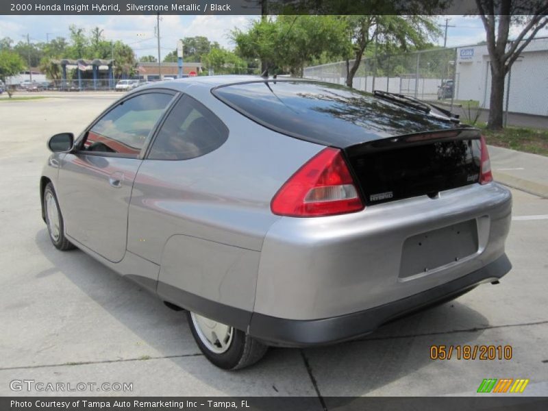 Silverstone Metallic / Black 2000 Honda Insight Hybrid