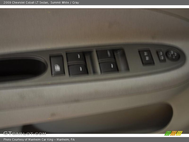 Summit White / Gray 2009 Chevrolet Cobalt LT Sedan