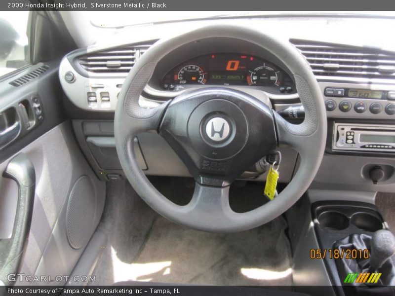 Silverstone Metallic / Black 2000 Honda Insight Hybrid