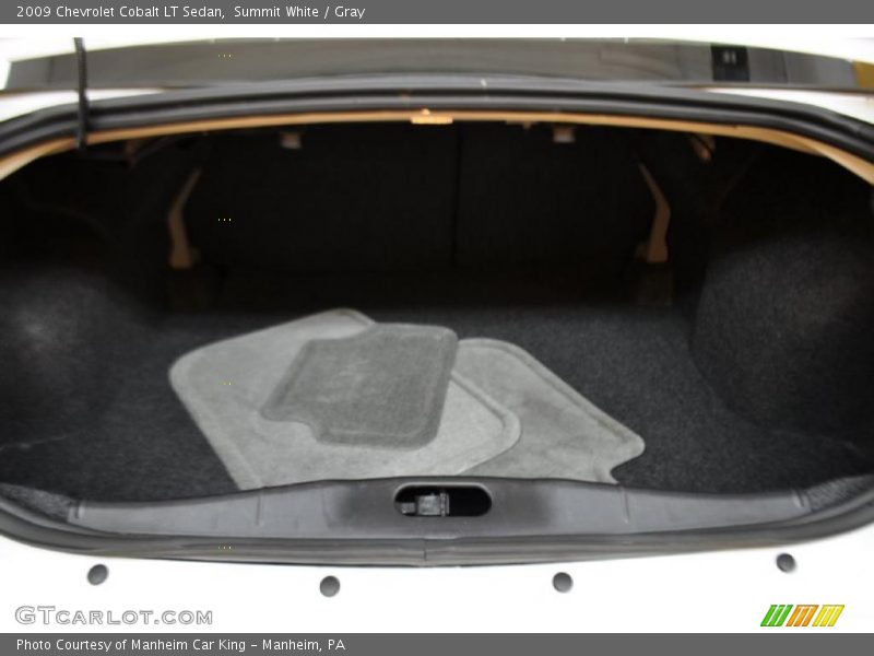 Summit White / Gray 2009 Chevrolet Cobalt LT Sedan