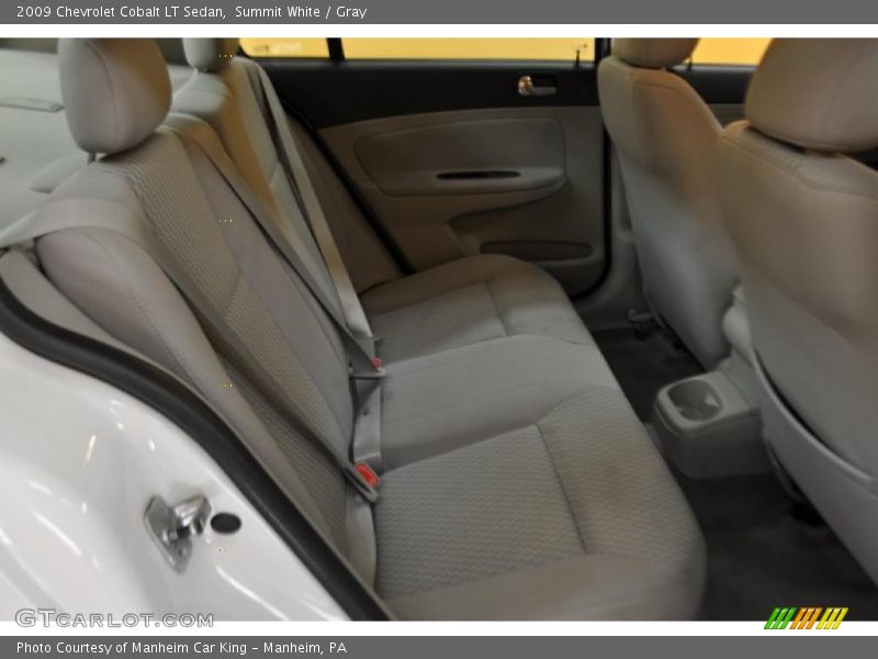 Summit White / Gray 2009 Chevrolet Cobalt LT Sedan