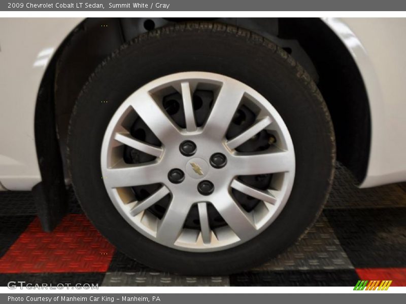 Summit White / Gray 2009 Chevrolet Cobalt LT Sedan