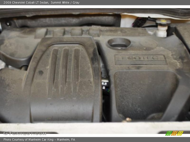 Summit White / Gray 2009 Chevrolet Cobalt LT Sedan