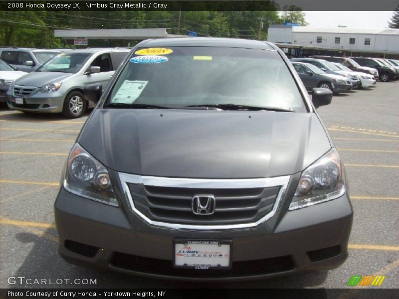 Nimbus Gray Metallic / Gray 2008 Honda Odyssey LX