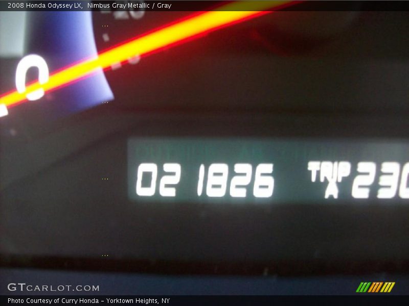Nimbus Gray Metallic / Gray 2008 Honda Odyssey LX