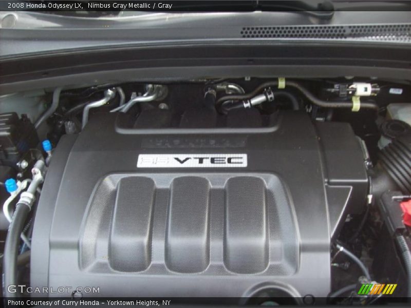 Nimbus Gray Metallic / Gray 2008 Honda Odyssey LX
