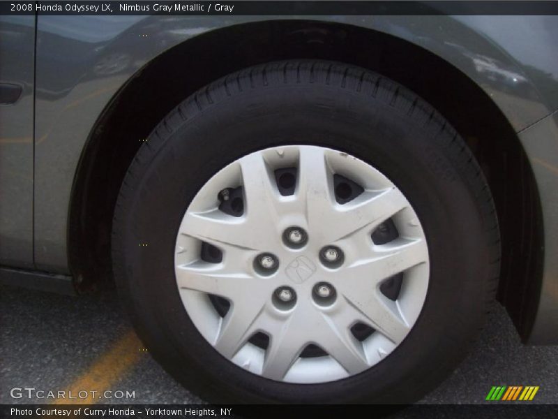 Nimbus Gray Metallic / Gray 2008 Honda Odyssey LX