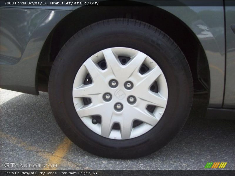 Nimbus Gray Metallic / Gray 2008 Honda Odyssey LX