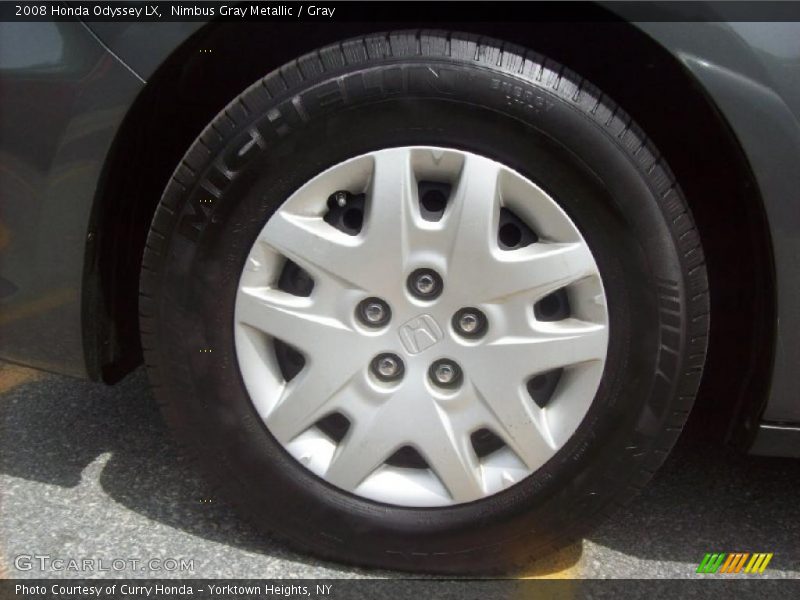 Nimbus Gray Metallic / Gray 2008 Honda Odyssey LX