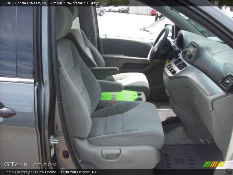 Nimbus Gray Metallic / Gray 2008 Honda Odyssey LX