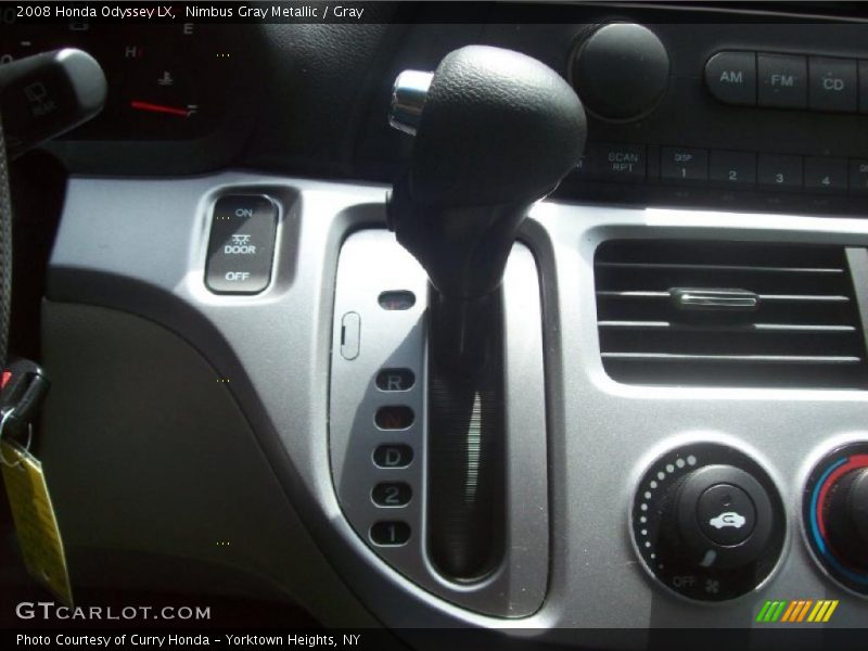 Nimbus Gray Metallic / Gray 2008 Honda Odyssey LX
