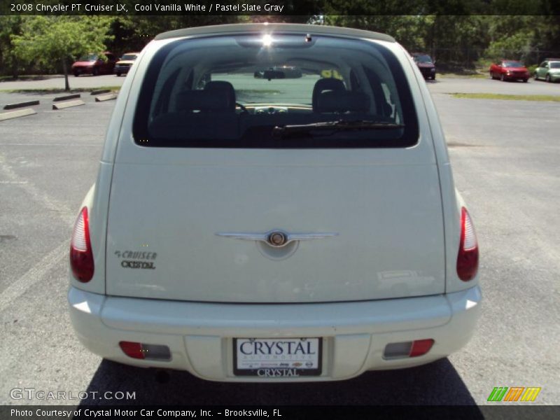 Cool Vanilla White / Pastel Slate Gray 2008 Chrysler PT Cruiser LX